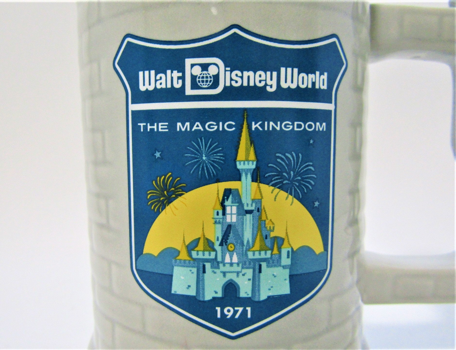 Disney Coffee Mug - Walt Disney World Castle Medallion-KitMu