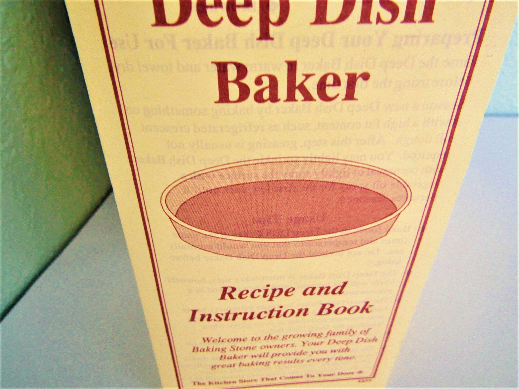 Vintage the Pampered Chef Deep Dish Baker 1995 Deep Dish Etsy