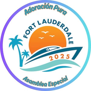 En espagnol (espagnol) - Fichier numérique JW 2025 Convention spéciale pour le culte pur | FORT LAUDERDALE | bateau | png, svg, pdf