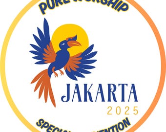 JW 2025 Pure Worship Special Convention Digital File | INDONESIA | tropical bird | png, svg, pdf