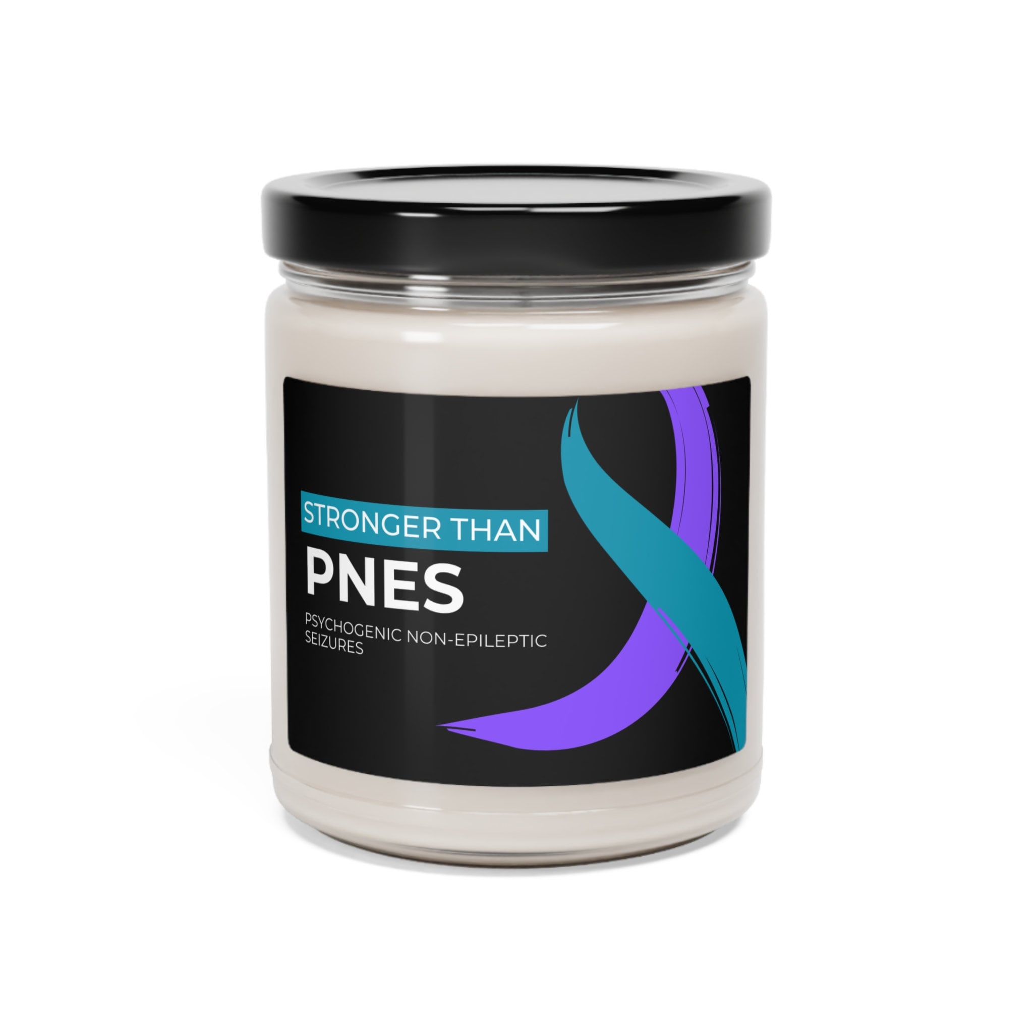 Stronger than PNES Scented Soy Candle, 9oz, Psychogenic Non-Epileptic Seizures