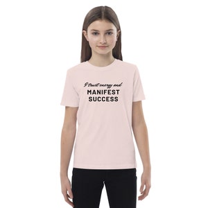 Youth Inspirational T-Shirt "I Trust Energy & Manifest Success"