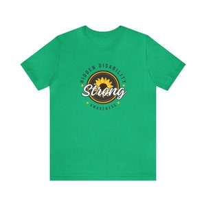 Hidden Disabilities Awareness T-Shirt | Unisex Jersey Short Sleeve Tee