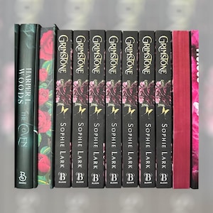Sprayed Edges Special Edition Book Set - ACOTAR & Grimstone