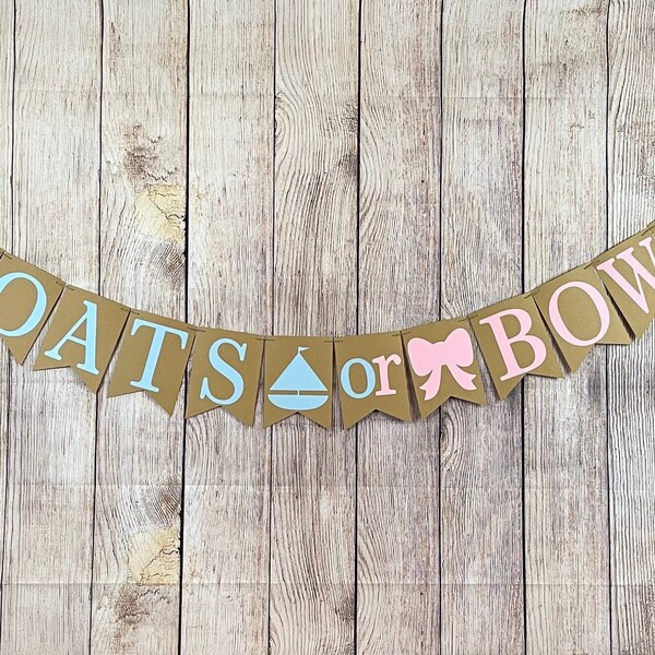 Gender Reveal Boat Invitation - Etsy