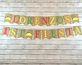 1st Fiesta Banner, 1st Fiesta Birthday Banner, First Fiesta, Taco Banner, Taco Birthday Banner, Taco Bout A Party, Mexican 1st Birthday