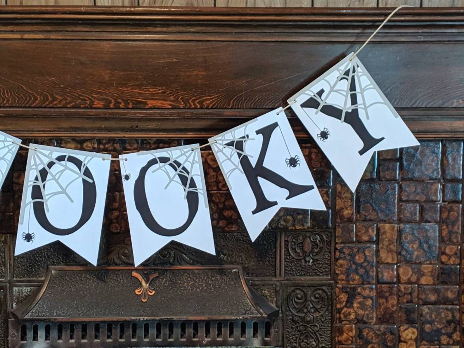 Spooky Halloween Banner Halloween Banner Halloween  Etsy