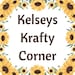 Propietario de <a href='https://www.etsy.com/mx/shop/KelseysKraftyCorner?ref=l2-about-shopname&from_page=listing' class='wt-text-link'>KelseysKraftyCorner</a>