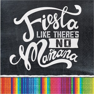 Taco Party Napkins/ Fiesta Party Supplies/ Taco Party/ Mexican Food Party Napkins/ Fiesta Party