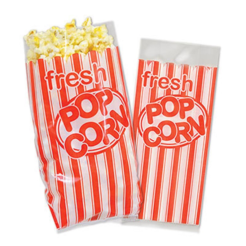 Popcorn Favor Bags Popcorn Bags, Popcorns Favors, Popcorn Wedding Favors, Popcorn Bags, Circus Favors, Circus Birthday image 1