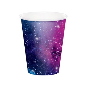 Space Party Cups- Galaxy Party Cups, Sapce-babyshower, Space Verjaardagsfeestje, Space Cups, Feestdecoraties