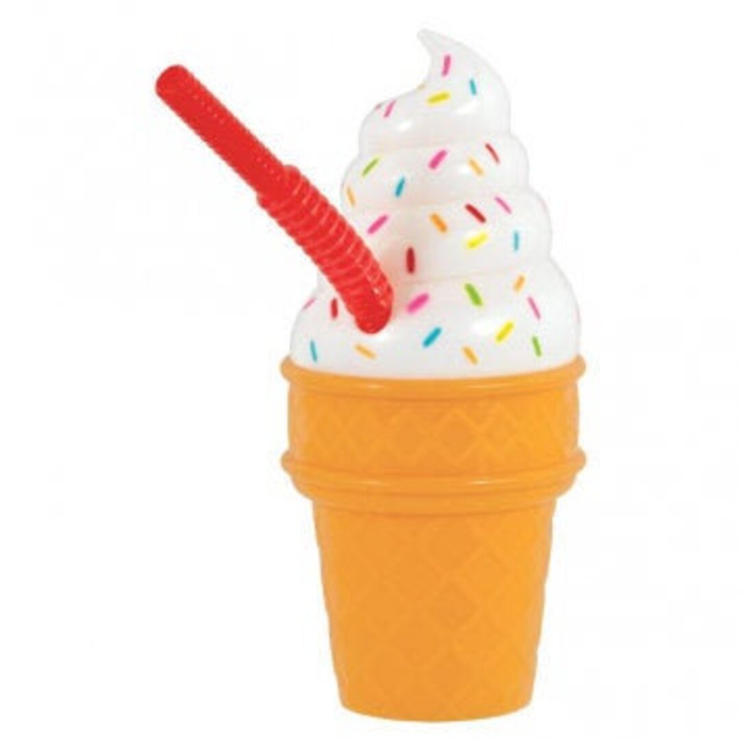 Ice Cream Cup Favorice Cream Birthday Party Decoration Ice Etsy