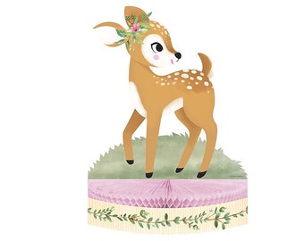 Słodki jeleń na przyjęciu - jeleń jako centralny element, baby shower z jeleniem, urodziny jelenia, pierwsze urodziny jelenia, nasz mały jeleń to jeden wystrój