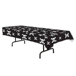 Pirate SkullBones Tablecover / Pirate Skulls Tablecover / Pirate Party Tablecover / Pirate Party