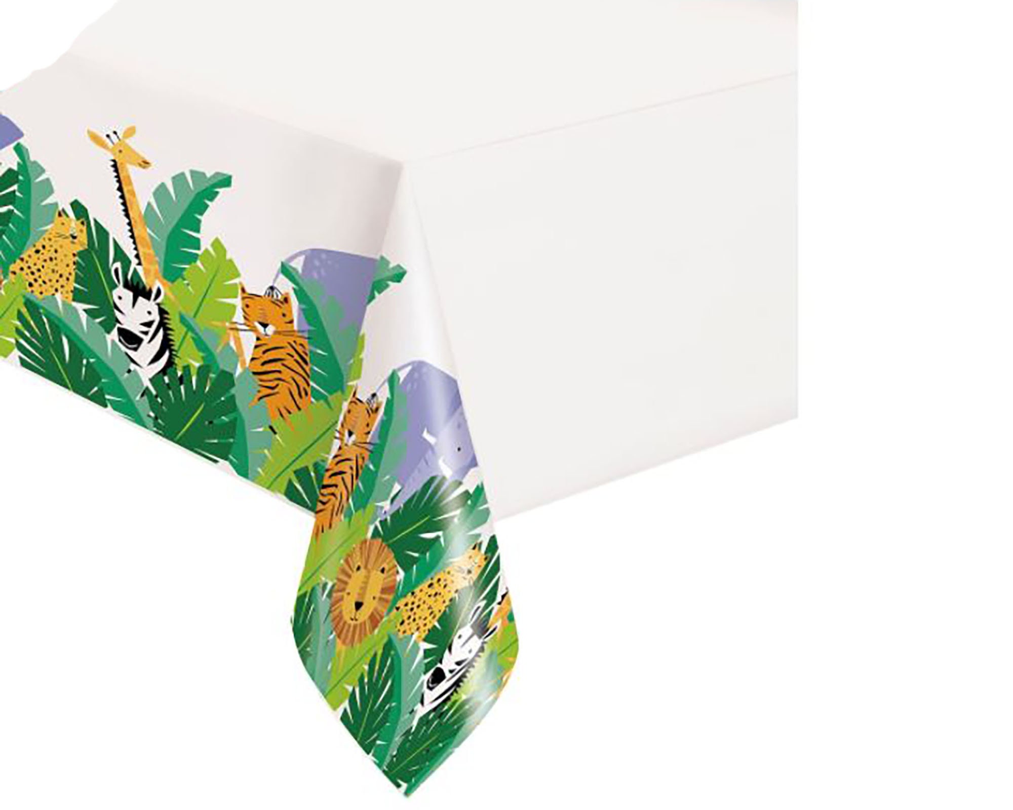 Jungle Party Tablecover Jungle Decor Safari Party Table Cover Wild One Party Animals Decor Jungle Birthday Safari Birthday