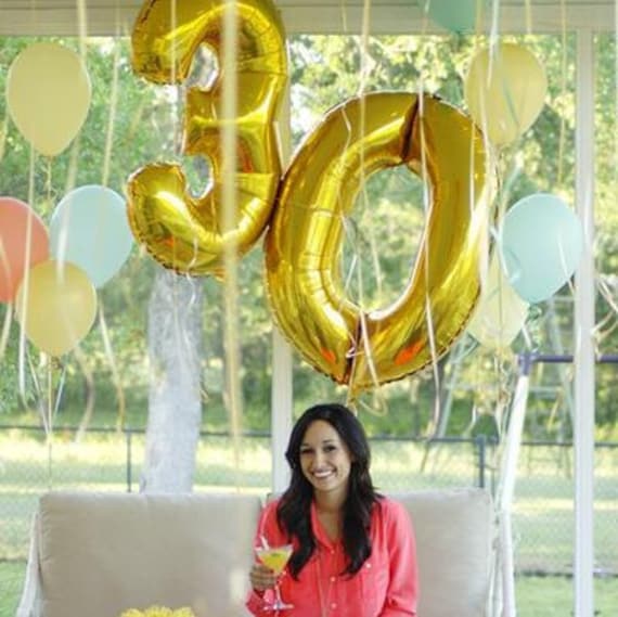 where to buy giant number balloons