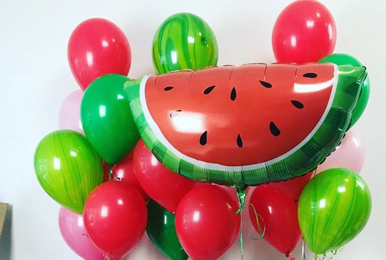 Watermelon Summer Party Balloons