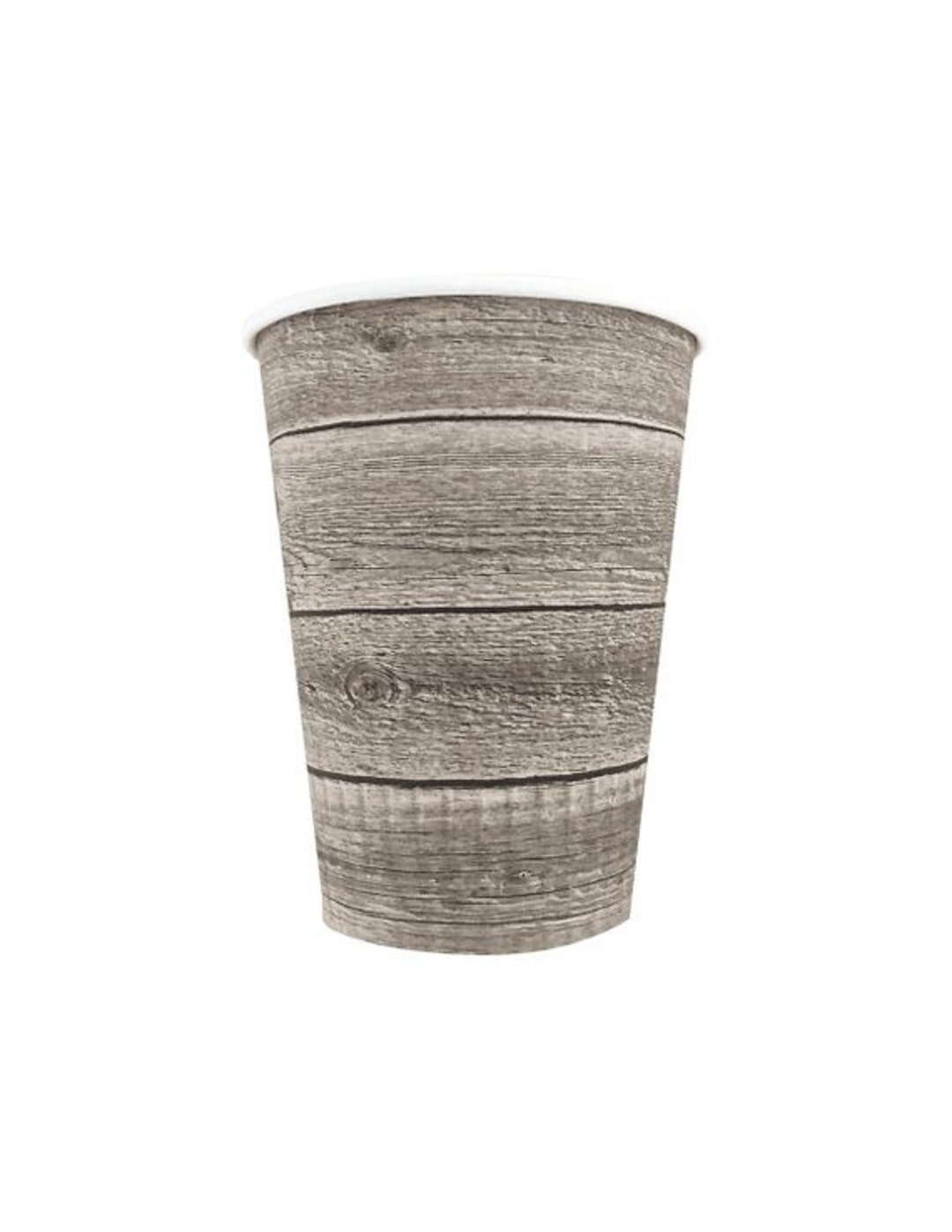 My First Rodeo Wood Paper Cups / Farm Party Cups / Wood Look Cups ...