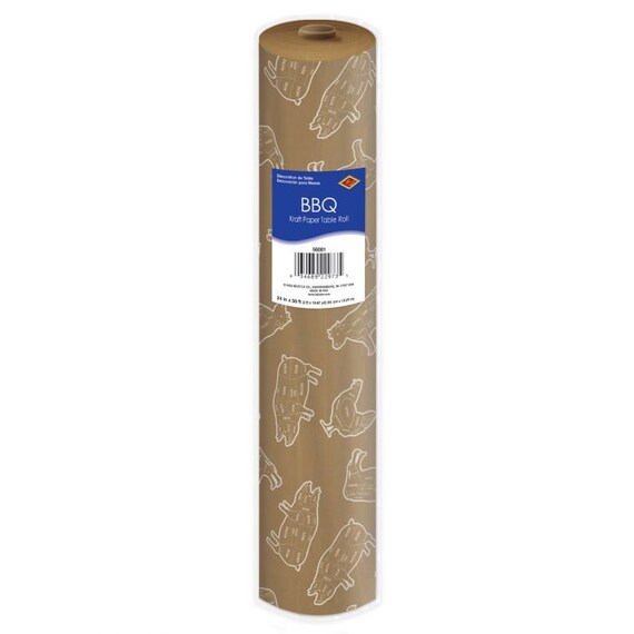 BBQ Kraft Tischrolle/Cookout und BBQ Tischrolle 50 Fuß Rolle