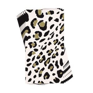Leopard Print Guest Towels- Leopard Print Guest Towels, Cheetah Print Napkins, Animal Print Napkins, Cheetah Print Party, Leopard Napkins