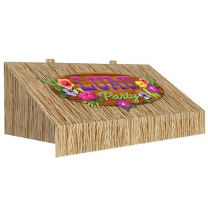Luau Party Decoration- Luau Decoration, Tropical Party Decor, Aloha Decor, Party Decoration, Summer Party, Flamingo Party