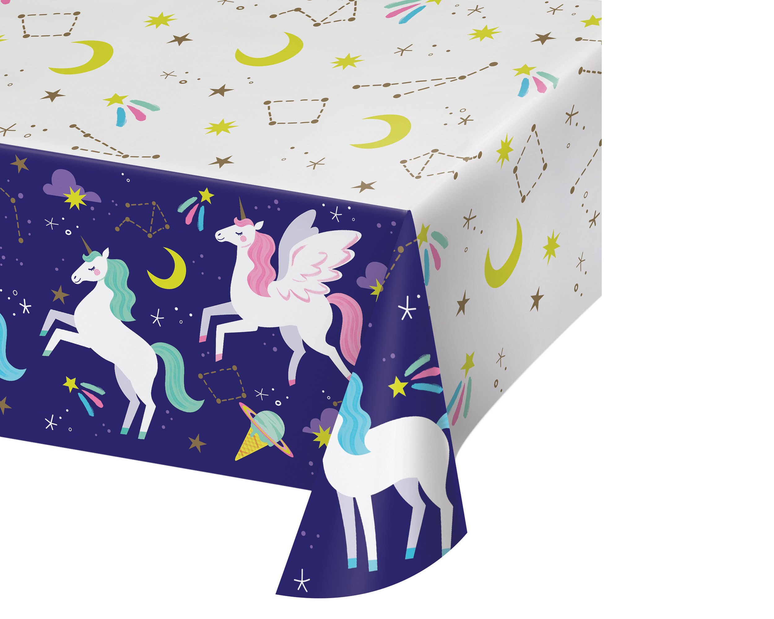 Unicorn Birthday Tablecover Unicorn Table Cover Unicorn Birthday Decorations Unicorn Party Supplies Unicorn Birthday