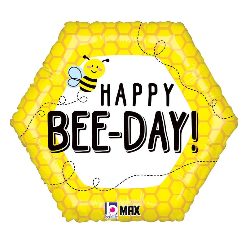 Bee Party Balloon Bee Birthday Decoration Party Decoration Bee Party Decor Bee Birthday Balloon Party Decoration