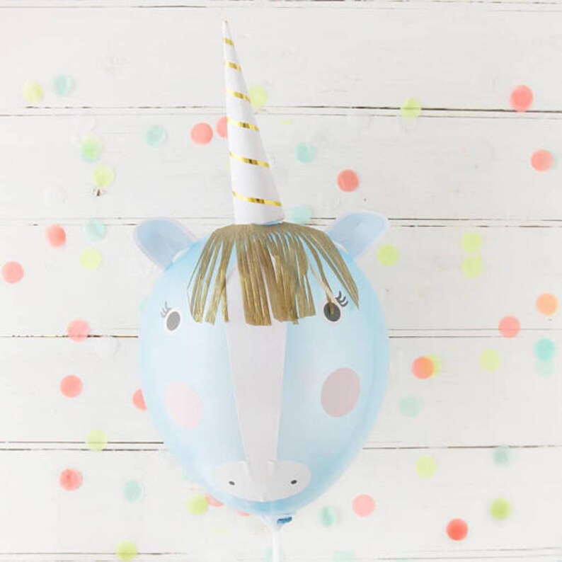 Unicorn Balloons Unicorn Party Favors Unicorn Party Decor Unicorn Balloon Kit Unicorn Balloon Favors