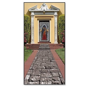 Stone Path Aisle Runner/ Medieval Party Decor/ Castle Entrance Runner/Rock Aisle Runner