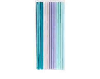 Mermaid Party Straws/ Mermaid Party Decor/ Mermaid Party/ Mermaid Straws