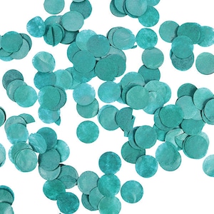 Teal Tissue Confetti / Tissue Confetti