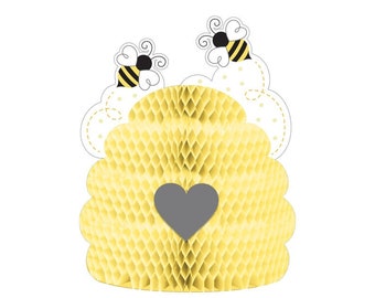 Bee Party Centerpiece - Bee Party Decorations, Bee Baby Shower, Bee Gender Reveal, Bee Birthday, Bee Centerpiece