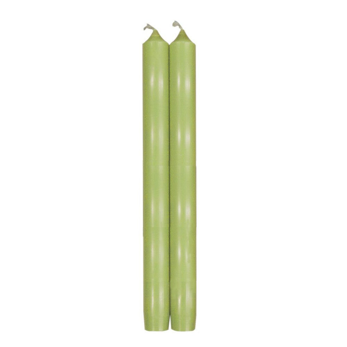 Moss Green Tapered Candles / Green Tapered Candles / Green Etsy