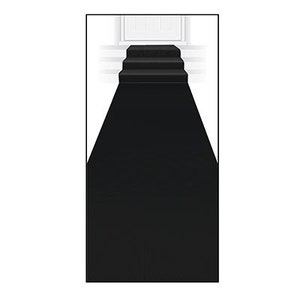 Black Carpet Floor Runner/ Hollywood Party/Oscar Ceremony Party/ Black Floor Runner/ Black Carpet
