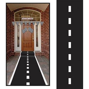 Racetrack Aisle Runner/ Racing Birthday Party Decor/ Road Race Aisle Runner/ Cars Birthday Party