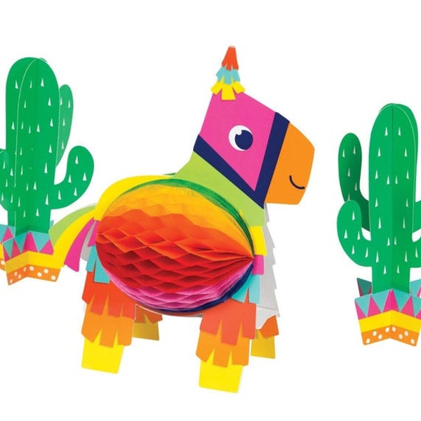 Fiesta Party Centerpiece- Fiesta First Birthday, Fiesta Birthday, Nacho Average, Three-Esta, Taco Twosday, Fiesta Decoration, Party Supplies