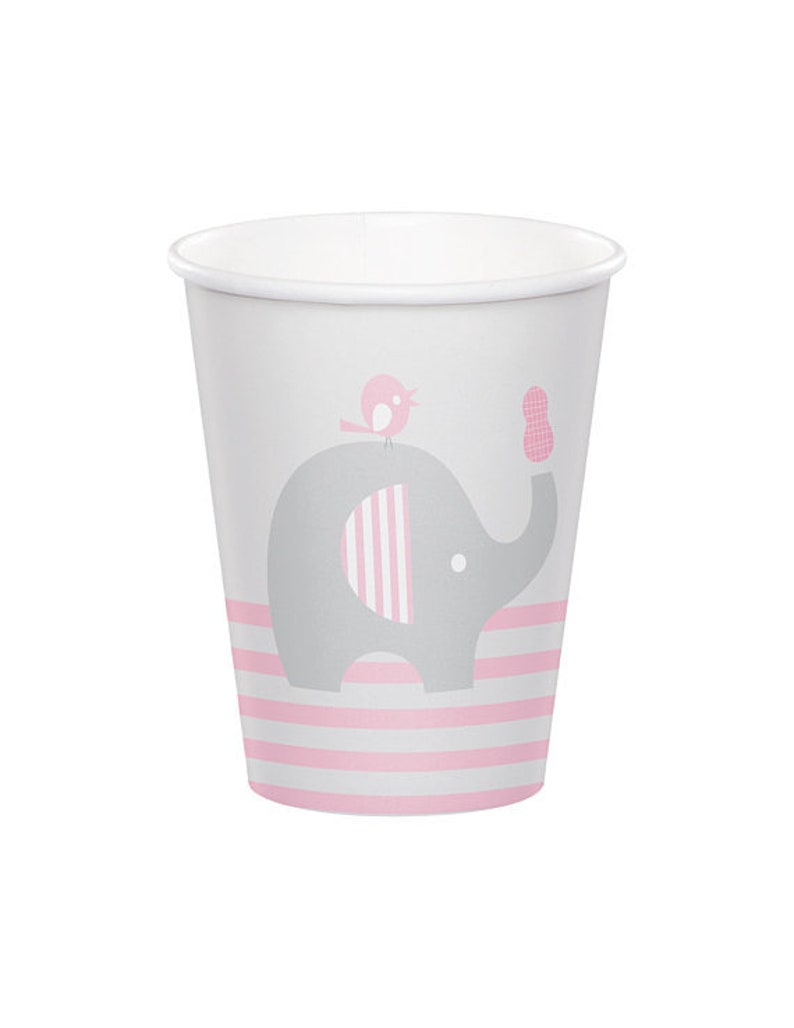 Elephant Party Cups- Elephant Baby Shower Cups Baby Shower Supplies Little Peanut Baby Shower Elephant Baby Shower