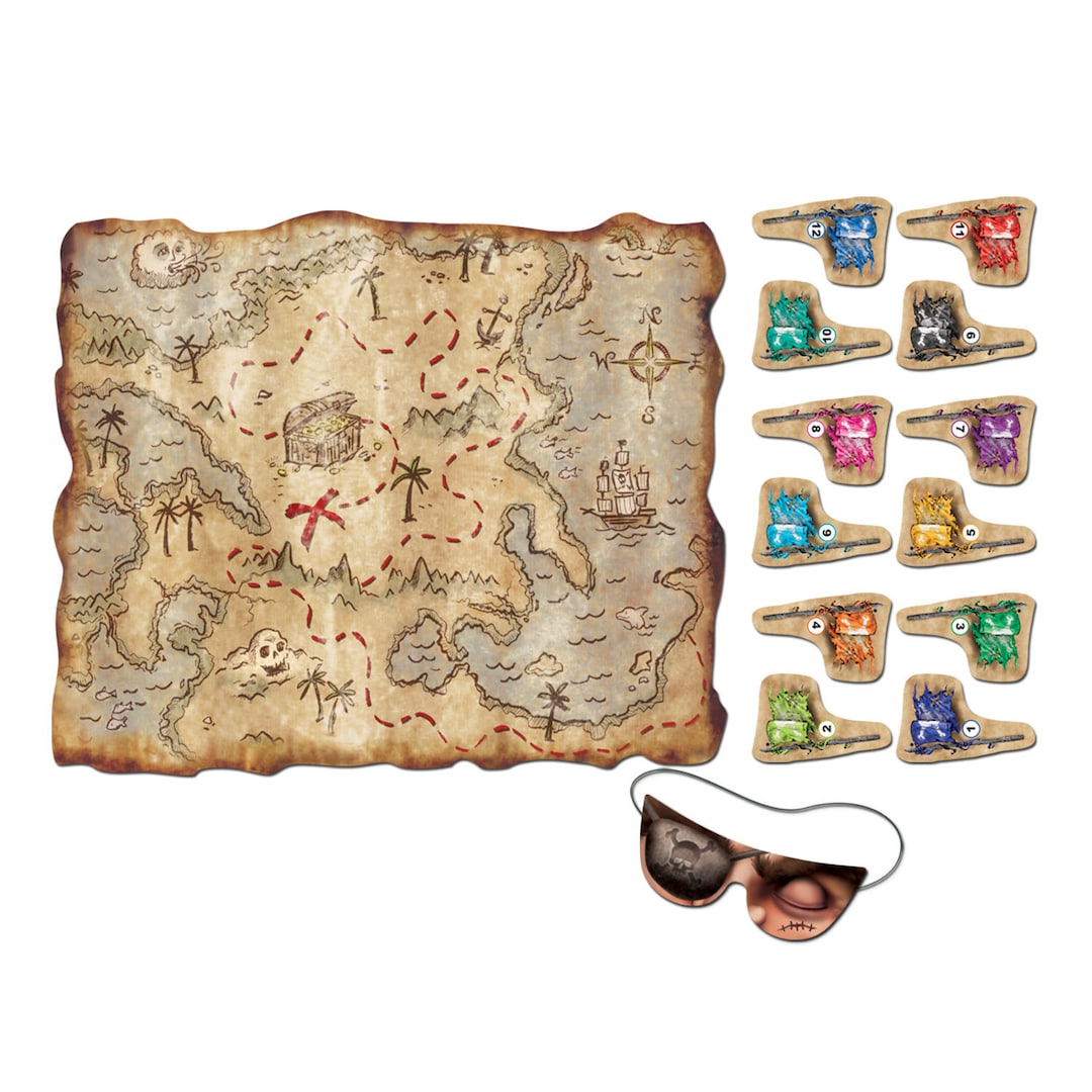 Pirate Birthday Party Game Pirate Party Game Pirate Birthday - Etsy