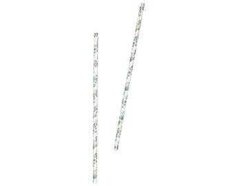 Greenery Paper Straws- Watercolor Greenery Straws, Bridal Shower Straws, Botanical Straws, Let Love Grow, Baby in Bloom, Bridal Plates