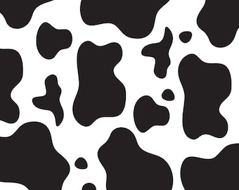 Platos de papel con estampado de vaca: artículos para fiestas de cumpleaños de rodeo y vaqueros