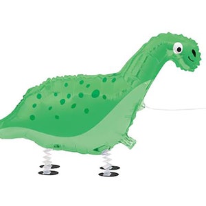 Dinosaur Party Pet Balloon- Dino Walking Balloon, Dinosaur Birthday Decor, Dinosaur Decorations, Dinosaur Party Supplies, Dinosaur Balloon