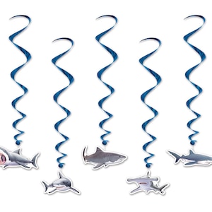Shark Party Decorations- Shark Birthday, Jawsome Party Decor, Shark Birthday Party, Shark Theme, Shark Party Decor, Shark Decoration