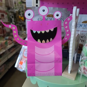 Monster Favor Bags- Monster Birthday, Monster Favors, Monster Party, Monster Party Supplies