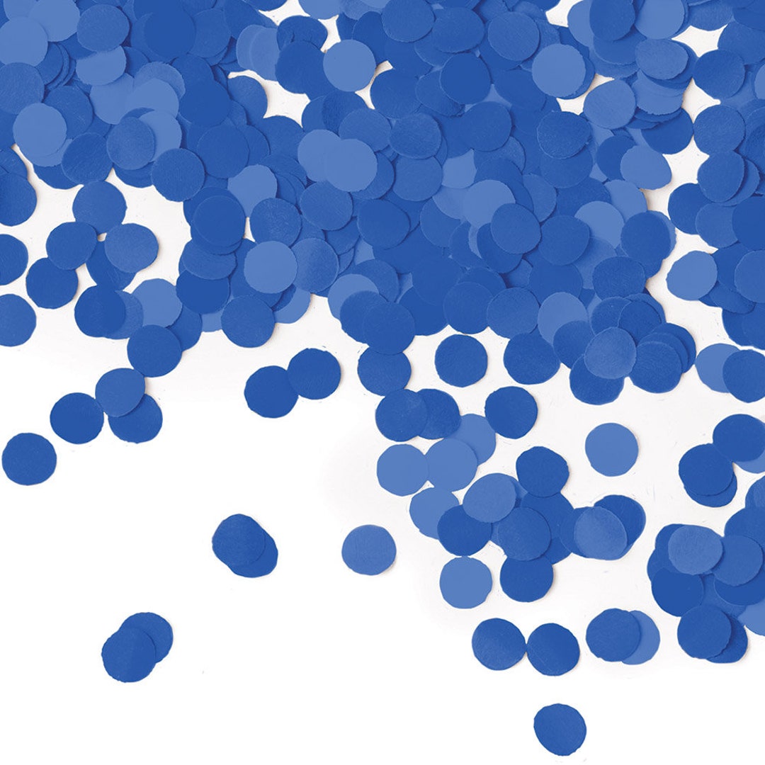 Royal Blue Tissue Confetti / Tissue Confetti - Etsy