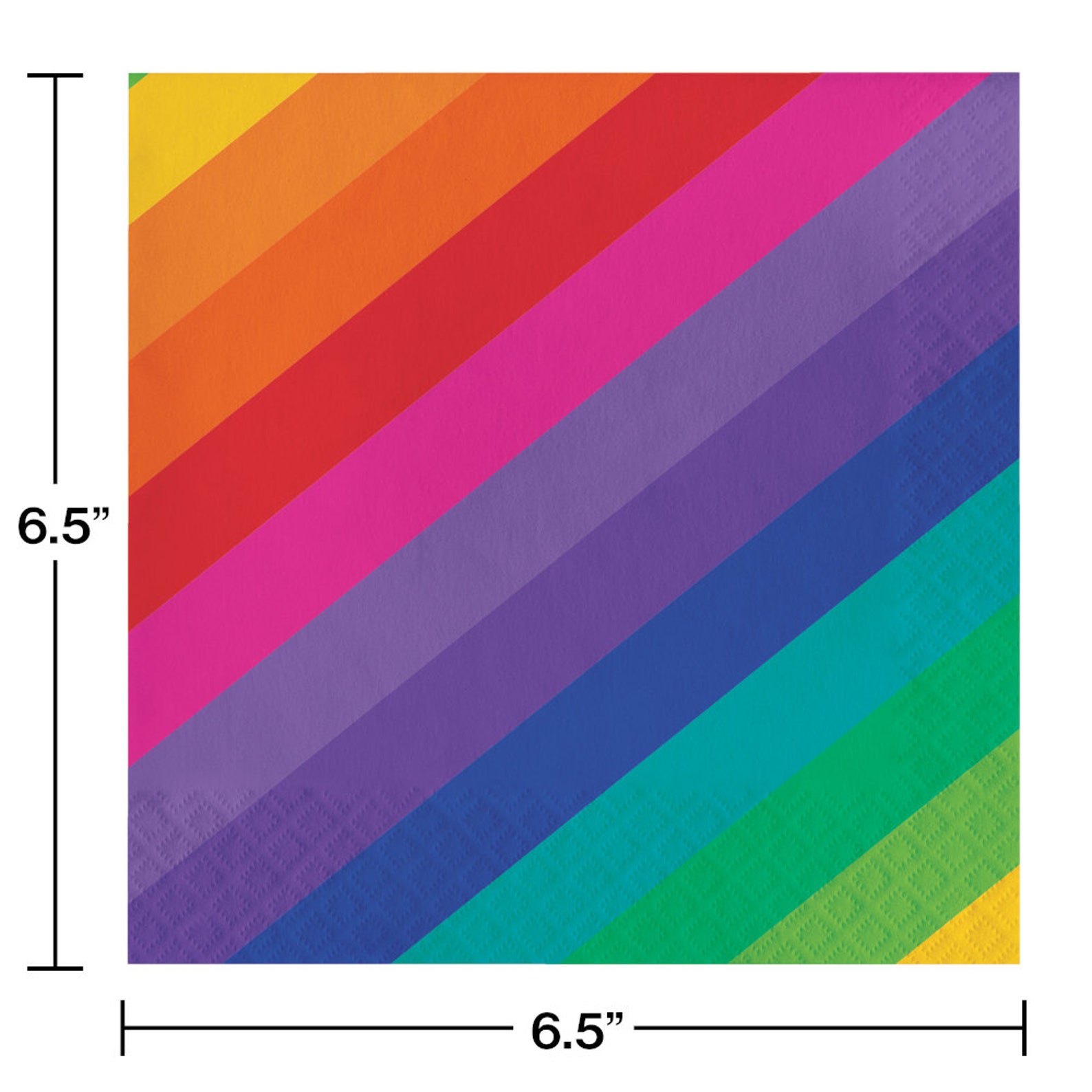 Rainbow Party Napkins Rainbow Party Rainbow Birthday Etsy