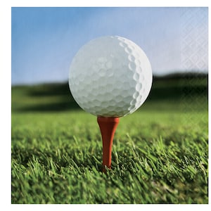 Golf Party Napkins- Golfing Party, Golf Party Supplies, Retirement, Birthday, Golf Lovers Birthday, Golf Ball Napkins