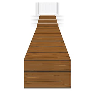 Houten plank gangpad Runner/Western Birthday Party Decor/houten gangpad Runner/Mijn eerste Rodeo