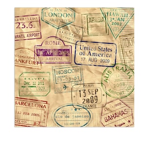 Serviettes de table Autour du monde/ Serviettes d'anniversaire explorateur/ Fête de l'aventure/ Serviettes de table Nouvelle aventure