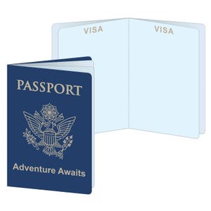 Passport Favors/ Unique Favors/ Luggage Favors/ Around the World Favors/ Travel Party Favors