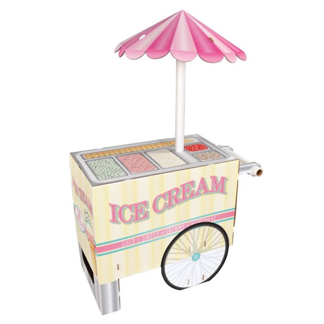Ice Cream Cart Prop Ice Cream Birthday Party Decoration Ice Cream Decor Ice Cream Party Supplies Ice Cream Cart Photo Prop Backdrop Etsy Canada